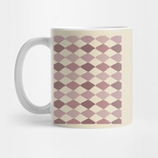 Minimal Abstract  Geometric Shapes Boho Pastel  Simple Pattern Mug